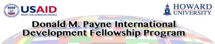 Donald M. Payne International Development Graduate Fellowship Program Banner